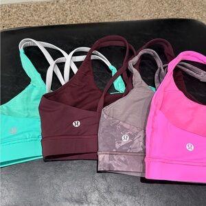 Bundle of 4 lululemon bras